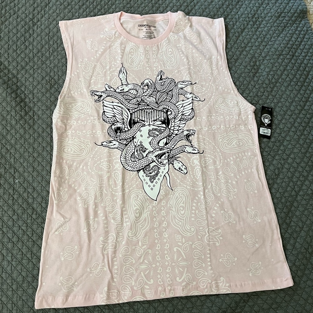 Crooks and castles muscle tank